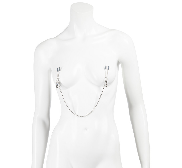 Затискачі для сосків з ланцюжком Fifty Shades Darker Проси пощади