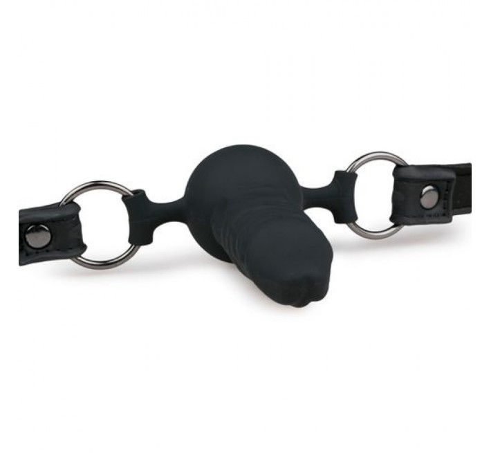 Кляп EasyToys BALL GAG WITH SILICONE DONG