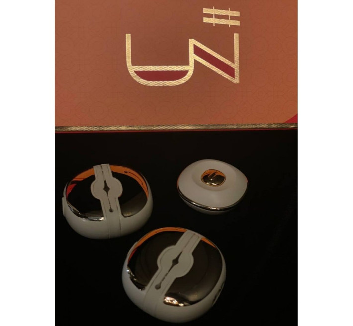 Зажимы на соски с вибрацией и пультом управления Qingnan No.3 Розовые