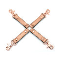 Крестовина для фиксации Liebe Seele Rose Gold Memory Hog Tie, натуральная кожа, розовое золото