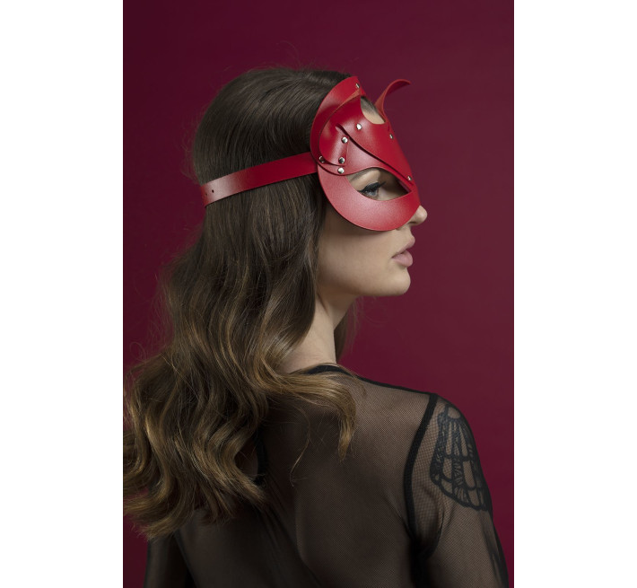 Маска кішки Feral Feelings Catwoman Mask червона