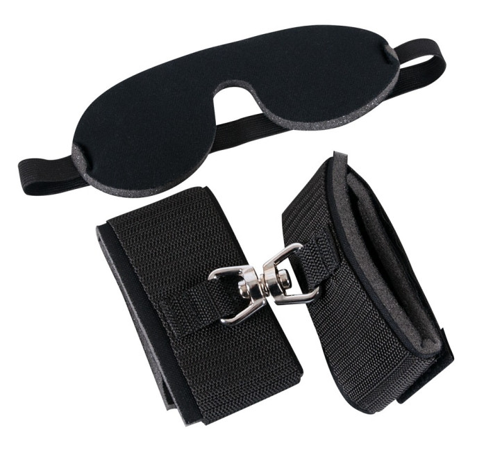 Набор наручники и маска Bad Kitty Naughty Toys