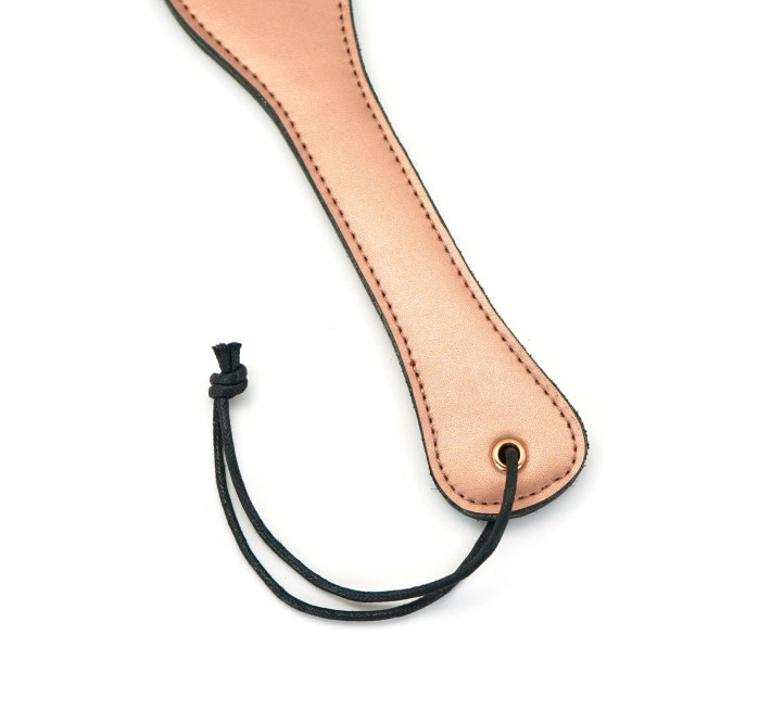 Паддл Liebe Seele Rose Gold Memory Paddle, обтягнутий натуральною шкірою, рожеве золото
