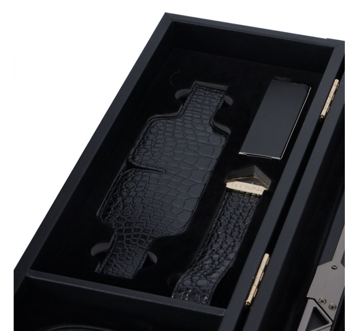 БДСМ-набір LOCKINK All-in-1 BDSM Play Kit - Crocodile Leather