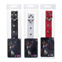 Нашийник sLash Leather Restraints Collar, Red Нашийник sLash Leather Restraints Collar, Red