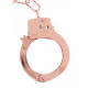 Наручники металлические Toy Joy Metal Handcuffs Rose Gold