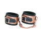 Поножи Liebe Seele Rose Gold Memory Ankle Cuffs, натуральная кожа, розовое золото