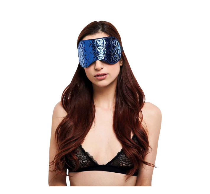 Пов'язка для очей синя Whipsmart DIAMOND EYEMASK BLUE