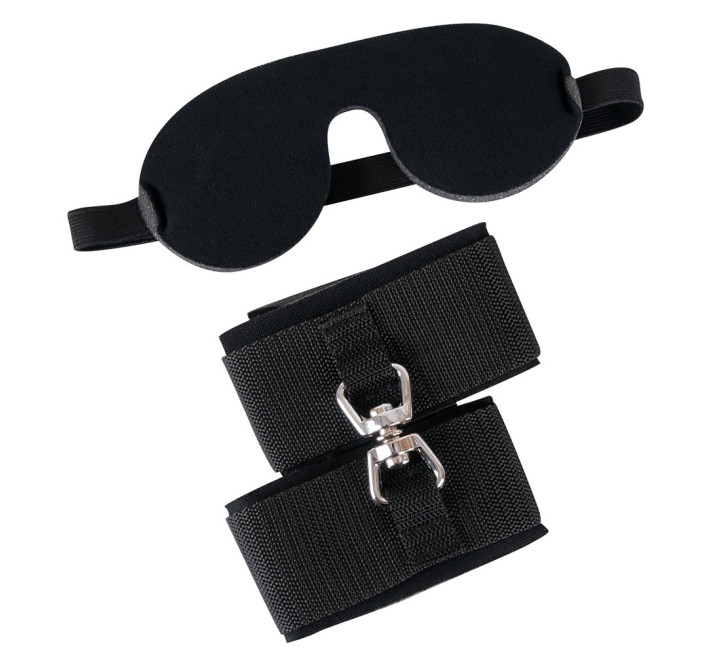 Набор наручники и маска Bad Kitty Naughty Toys