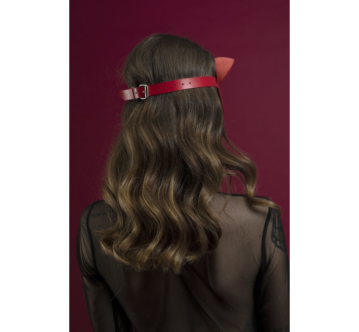 Маска кішки Feral Feelings Catwoman Mask червона