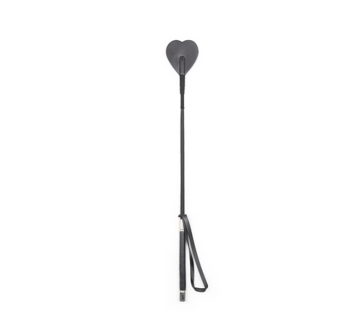 Стек серце DS Fetish Whip heart black, 51 см