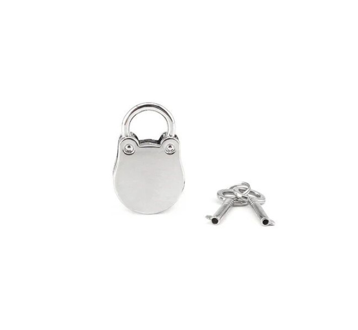 Замочок Liebe Seele Frog Shape Padlock Silver (2 шт)