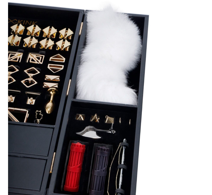 БДСМ-набір LOCKINK All-in-1 BDSM Play Kit - Crocodile Leather