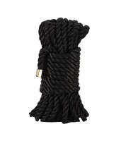Роскошная веревка для Шибари Zalo Bondage Rope Black