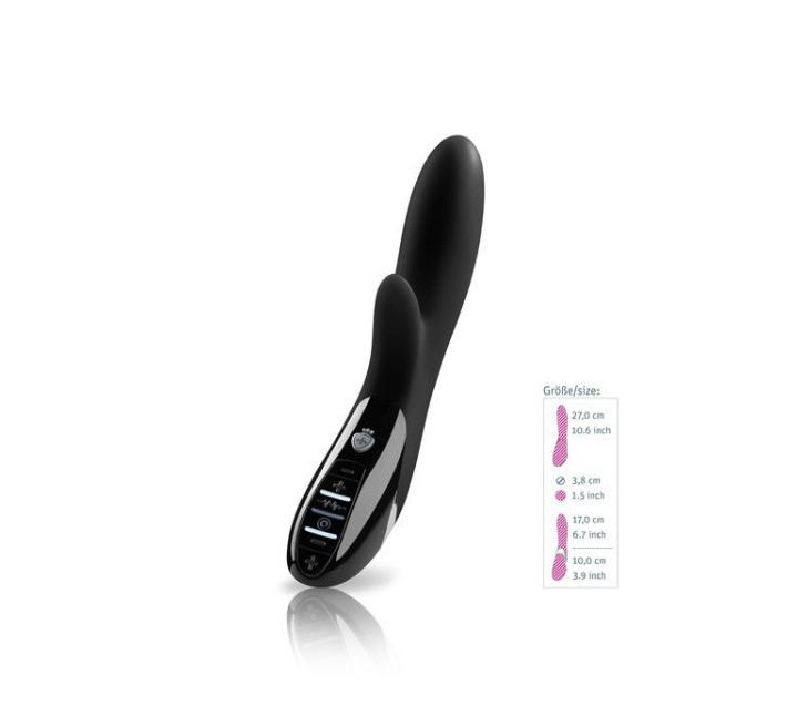 Вібратор-кролик з електростимуляцією Mystim Daring Danny eStim Міостимулятор Чорний