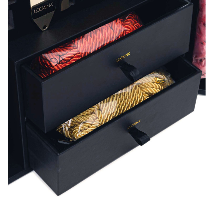 БДСМ-набір LOCKINK All-in-1 BDSM Play Kit - Crocodile Leather