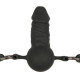 Кляп EasyToys BALL GAG WITH SILICONE DONG