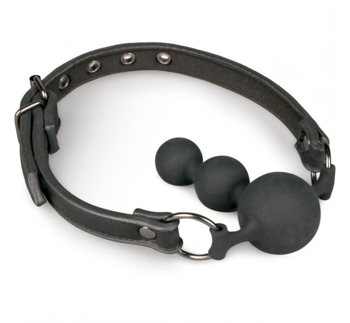 Кляп-ялинка EasyToys Ball Gag With Silicone Beads