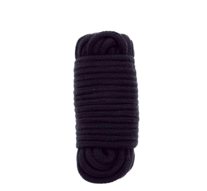 Мотузка для бондажу Dreamtoys Bondx Love Rope 10 м Чорна