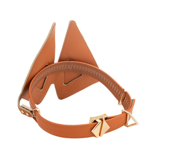 Маска на глаза LOCKINK Vixen Blindfold Brown Set