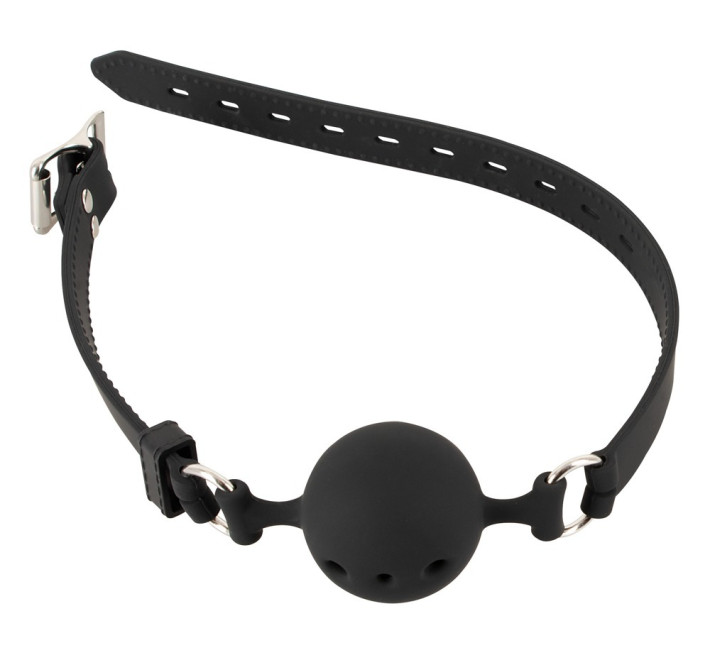 Кляп с отверстиями Bad Kitty Gag Black M