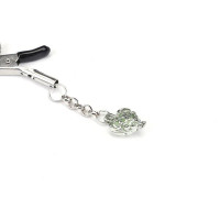 Затискачі для сосків Liebe Seele Glow-in-dark Nipple Clamps Green Затискачі для сосків Liebe Seele Glow-in-dark Nipple Clamps Green