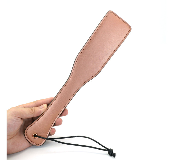 Паддл Liebe Seele Rose Gold Memory Paddle, обтягнутий натуральною шкірою, рожеве золото