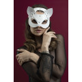 Маска кішки Feral Feelings Catwoman Mask біла