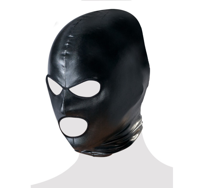 Маска чорна Bad Kitty Naughty Toys Mask