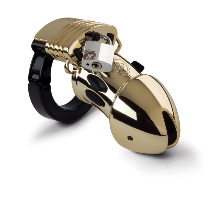 Клітина для члена з електростимуляцією Mystim Pubic Enemy No 1 Gold Edition