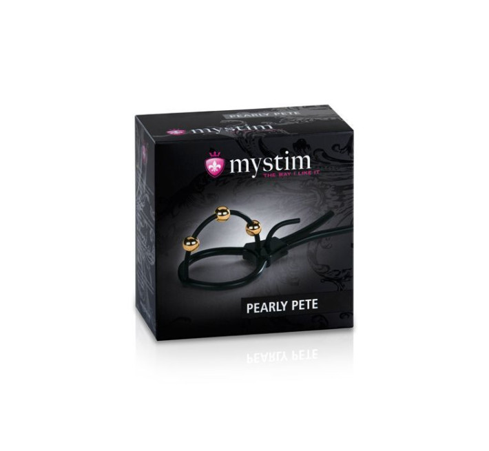 Утяжка для пениса Mystim Pearly Pete с тремя шариками