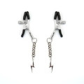 Зажимы для сосков Liebe Seele Lightning Nipple Clamps Silver