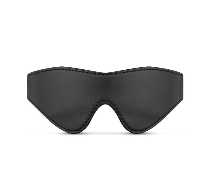 Маска Bedroom Fantasies: Faux Leather Blindfold, чорна