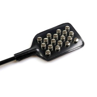 Стек з металевими гвинтами Art of Sex - Biotrix, екокожа, колір чорний Стек з металевими гвинтами Art of Sex - Biotrix, екокожа, колір чорний