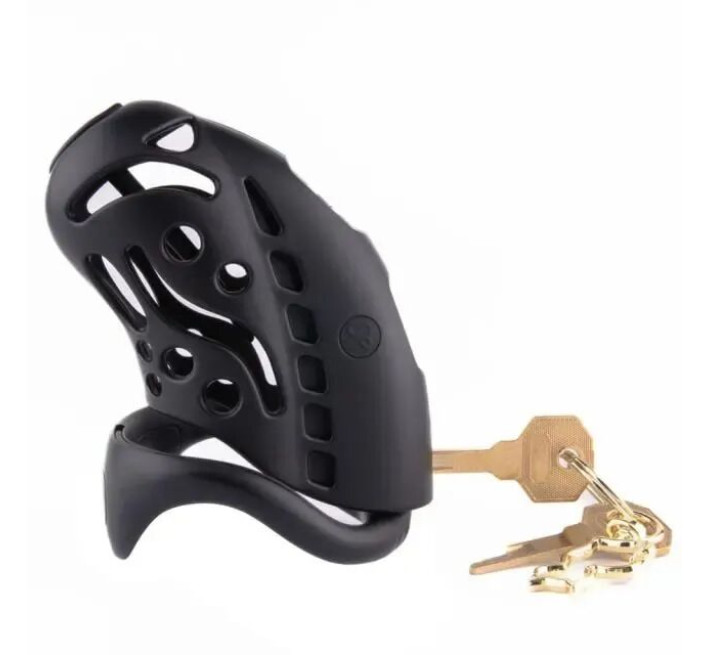 Клітка для члена з електростимуляцією LOCKINK SEVANDA Nautilus Estim Chastity Cage