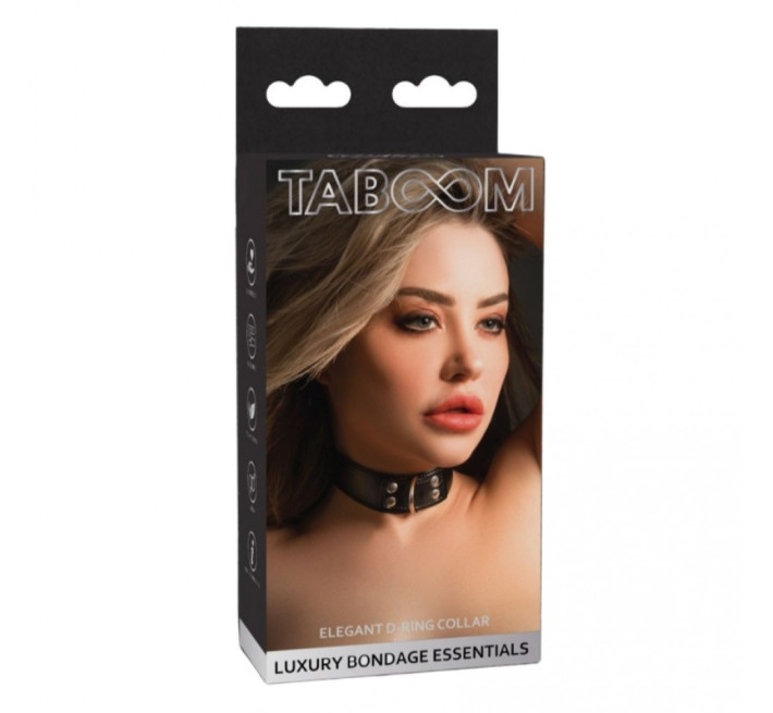 Нашийник з фіксатором Taboom, чорний