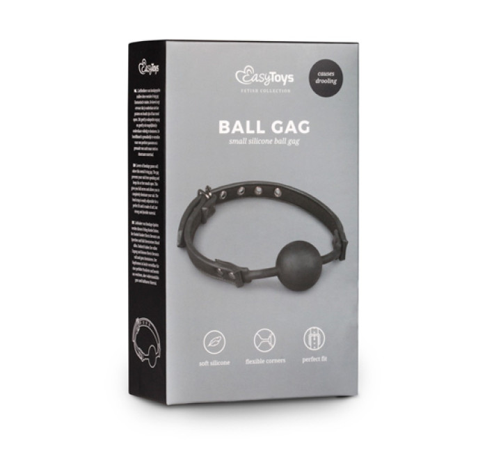 Кляп EasyToys Ball Gag With Silicone Ball