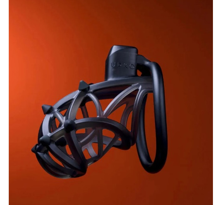 Чоловічий пояс вірності UPKO Caged Beast Male Chastity Device Kit Синій