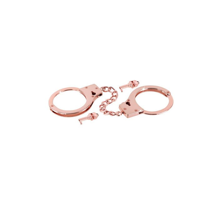 Наручники Fetish Tentation Premium Chick wrist cuffs in rose-gold metal