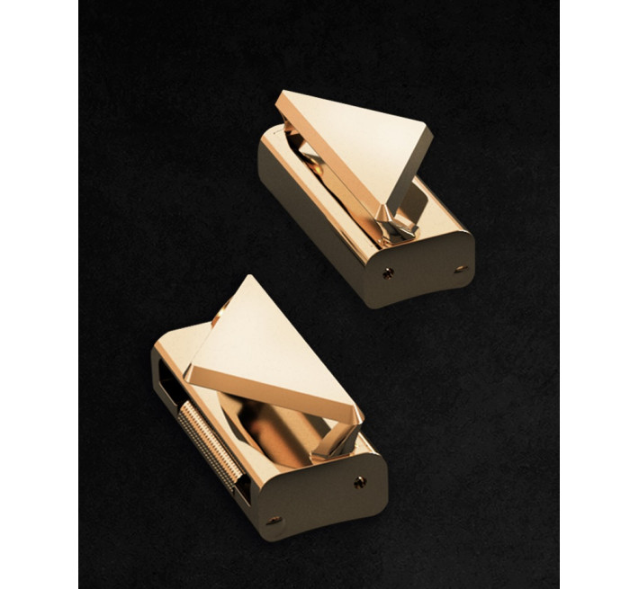 Маска на глаза кожаная Lockink коричневая