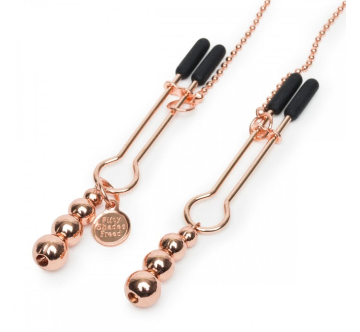 Зажимы для клитора и сосков Fifty Shades of Grey Отдайся ощущениям