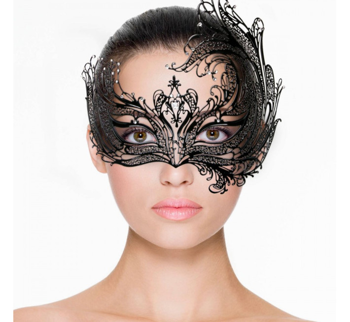 Маска металлическая EasyToys Venetiaans Masker Black 25524