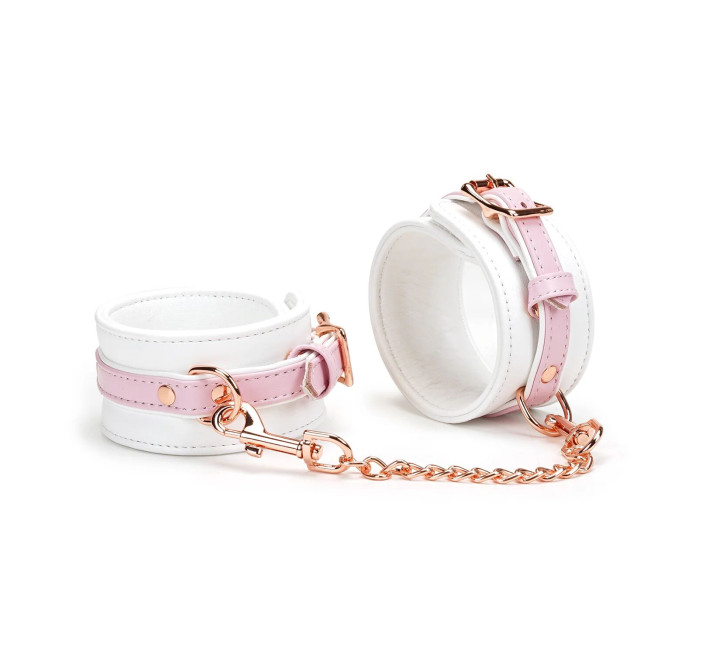 Поножи Liebe Seele White & Pink Fairy Leather Ankle Cuffs