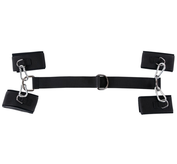 Ременная система фиксации на руки и ноги Bad Kitty Черная