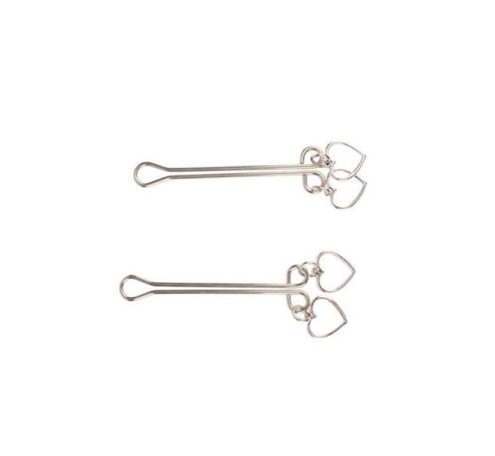 Затискачі на соски Chisa Fetish Fantasy Heart Nipple Clamps