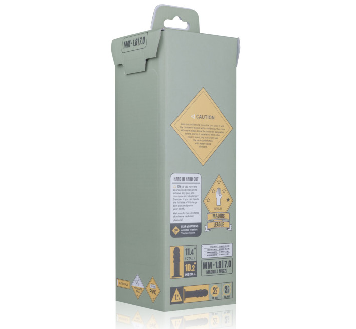 Анальна пробка BUTTR - MadBull Muzzl XXL Dildo