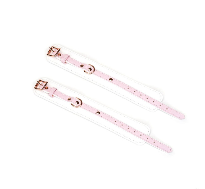 Поножи Liebe Seele White & Pink Fairy Leather Ankle Cuffs