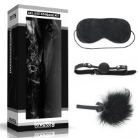 Набір БДСМ LoveToy Deluxe Bondage Kit (маска, кляп, пір'їнка) Набір БДСМ LoveToy Deluxe Bondage Kit (маска, кляп, пір'їнка)