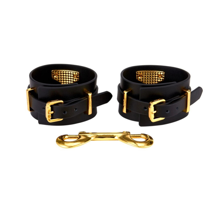 Шкаф-чемодан для БДСМ аксессуаров Upko, из итальянской кожи, черный, 14 предметов