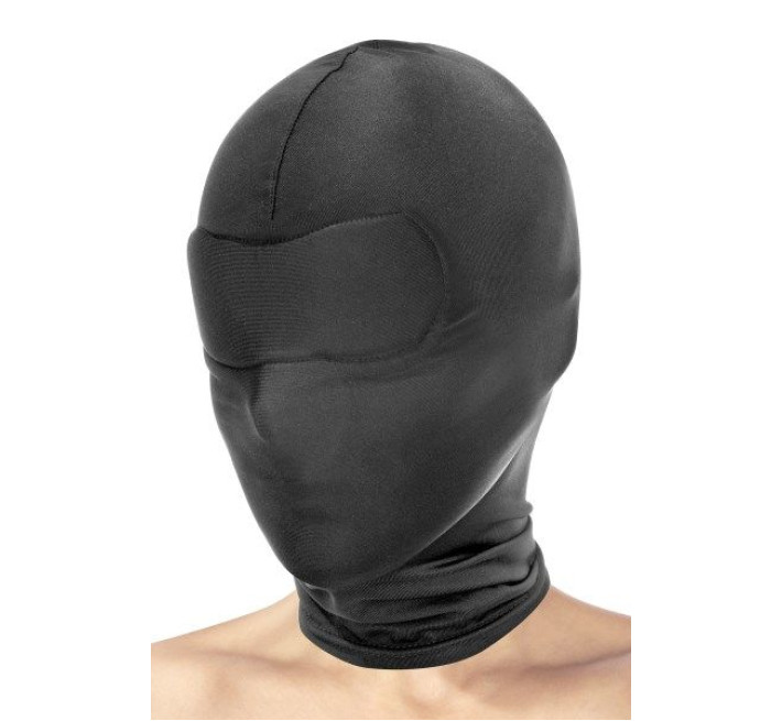 Капюшон для БДСМ Fetish Tentation Closed Hood с закрытыми глазами и ртом